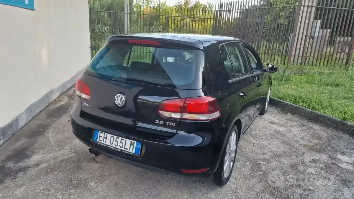 Usata VW Golf VI Highline 140 CV (102 kW) 2011 Nero Utilitaria