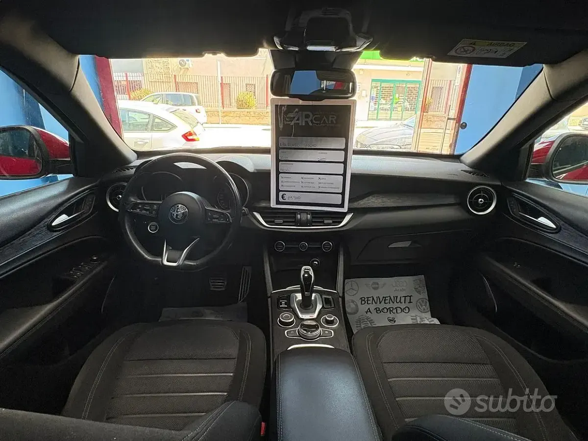 Usata Alfa Romeo Stelvio 190 CV (139 kW) 2022 Rosso SUV