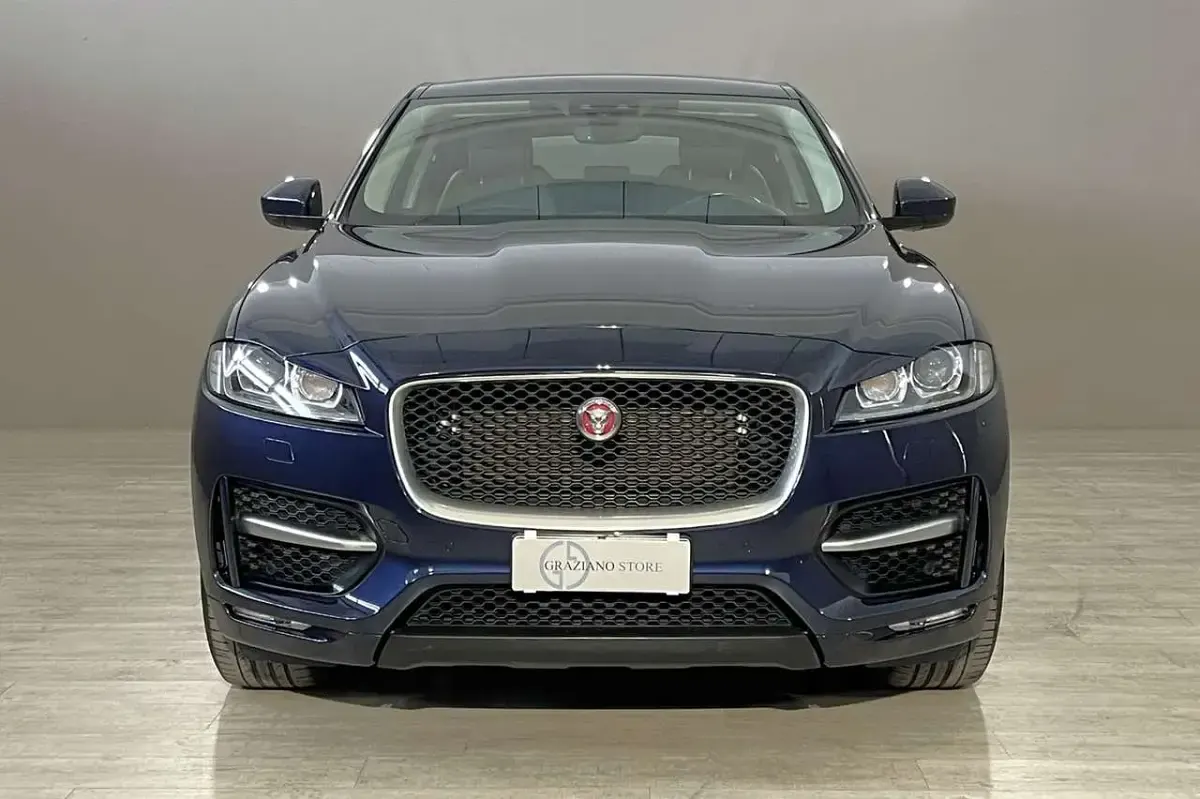 Usata Jaguar F-Pace R-Sport 179 CV (131 kW) 2019 Blu SUV