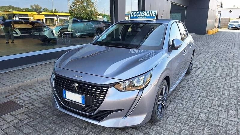 Usata Peugeot 208 Allure 101 CV (74 kW) 2021 Grigio artense Utilitaria