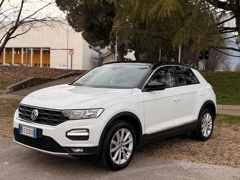 Bianco Usata 2020 VW T-Roc Advance SUV | 17.000 € (Super prezzo) - Immagine 1/4