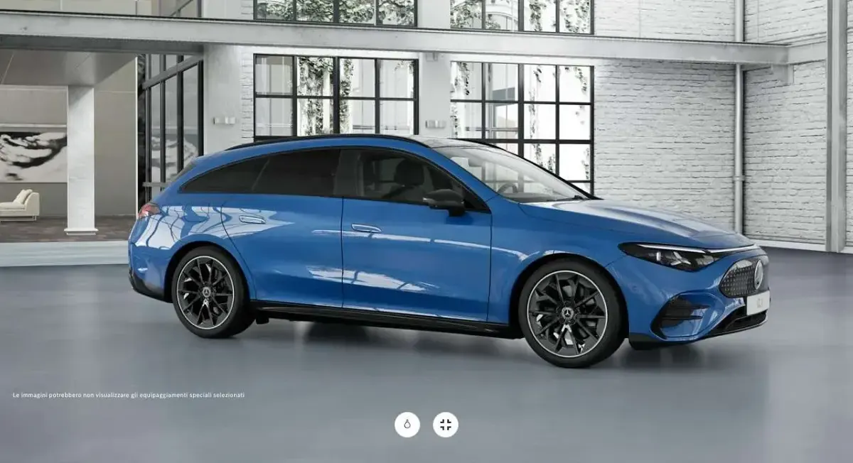 Nuova Mercedes 350 Premium 260 kW (354 CV) 2026 Blu/azzurro Berlina