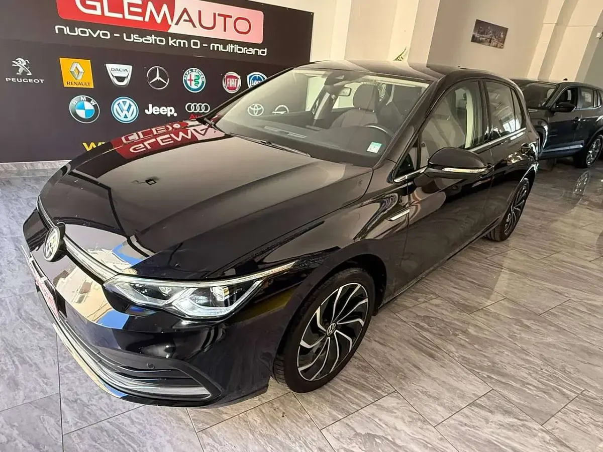Usata VW Golf VIII Style 131 CV (96 kW) 2021 Nero Berlina