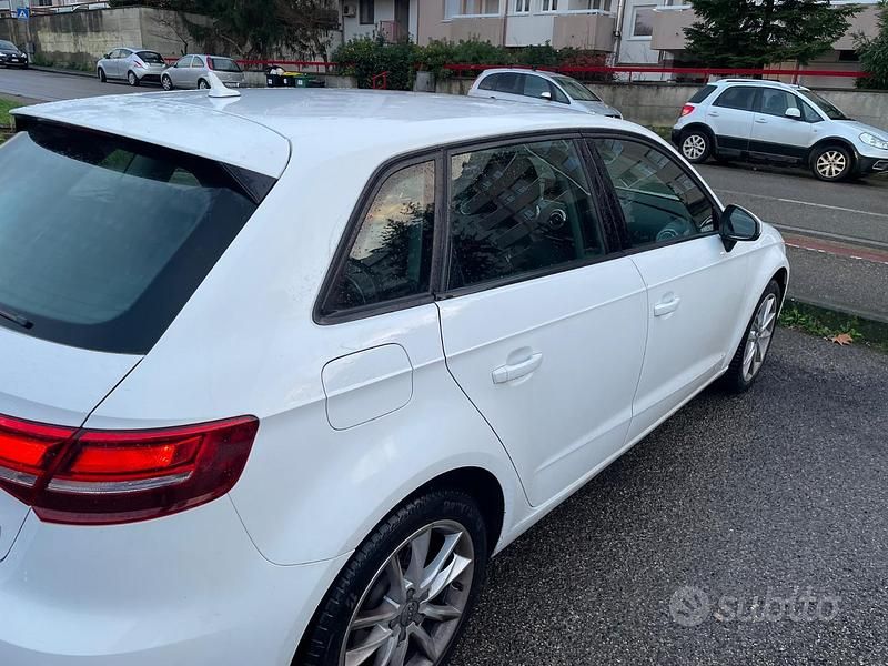 Usata Audi A3 2018 Bianco Berlina
