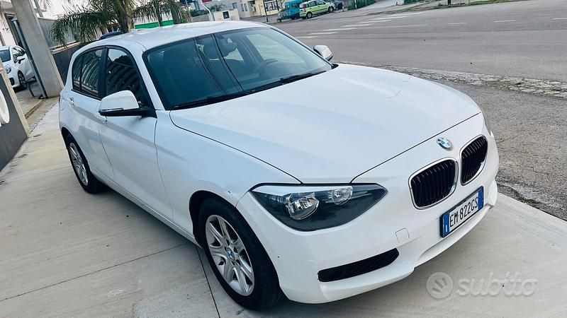 Usata BMW 116 116 CV (85 kW) 2012 Bianco Utilitaria
