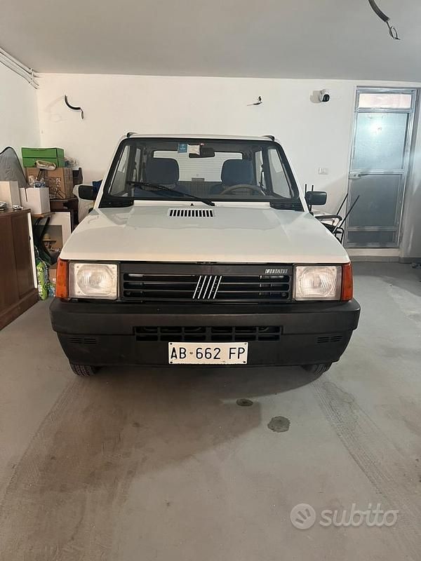 Usata Fiat Panda 1995 Bianco Utilitaria