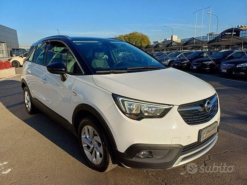 Usata Opel Crossland X 102 CV (75 kW) 2018 Bianco SUV
