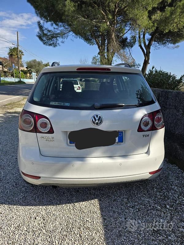 Usata VW Golf Plus Cross 2010 Bianco Monovolume