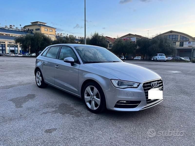 Usata Audi A3 Ambition 110 CV (80 kW) 2015 Grigio Berlina