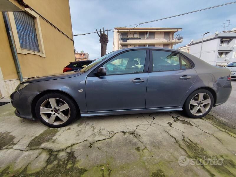 Usata Saab 9-3 150 CV (110 kW) 2008 Grigio Berlina