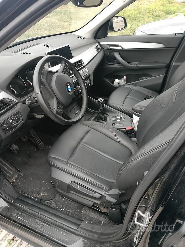 Usata BMW X1 Advantage 150 CV (110 kW) 2022 Nero SUV