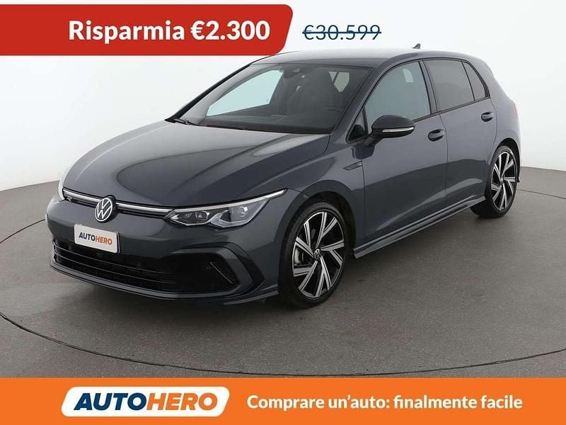 Usata VW Golf VIII R-line 150 CV (110 kW) 2024 Grigio Berlina