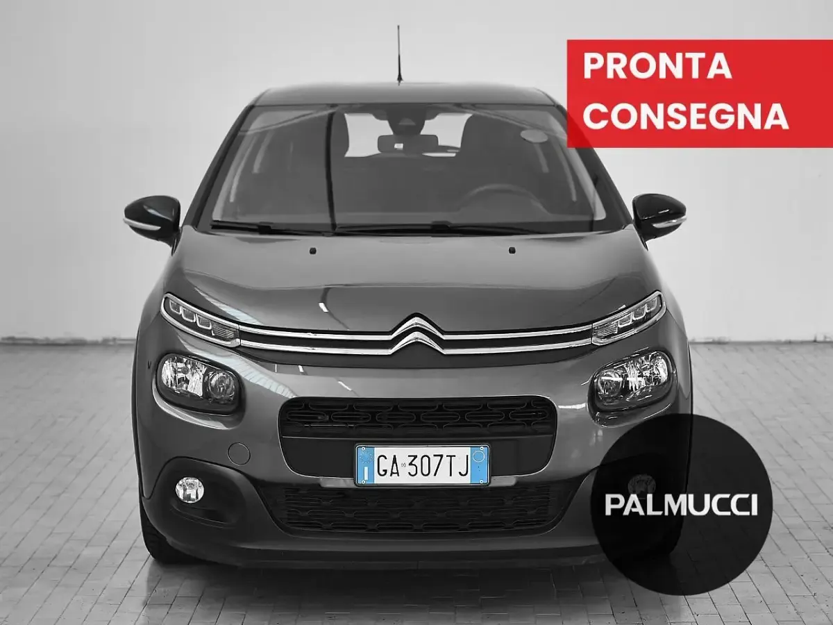 Usata Citroën C3 Feel 82 CV (60 kW) 2020 Grigio Utilitaria