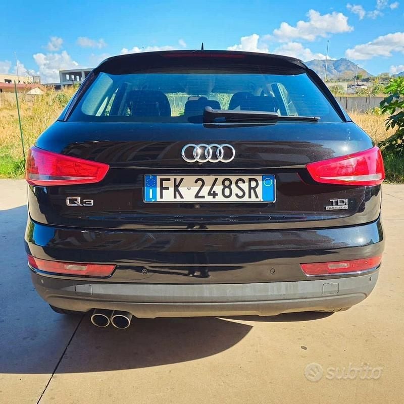 Usata Audi Q3 Sport 150 CV (110 kW) 2015 Nero SUV