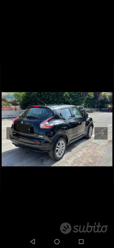 Usata Nissan Juke 110 CV (80 kW) 2012 Nero SUV