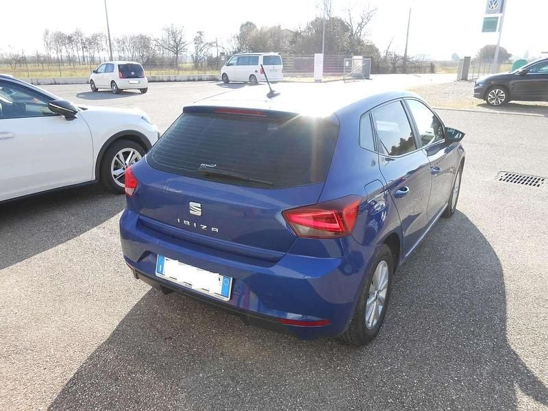Usata Seat Ibiza Business 95 CV (69 kW) 2018 Blu/azzurro Utilitaria