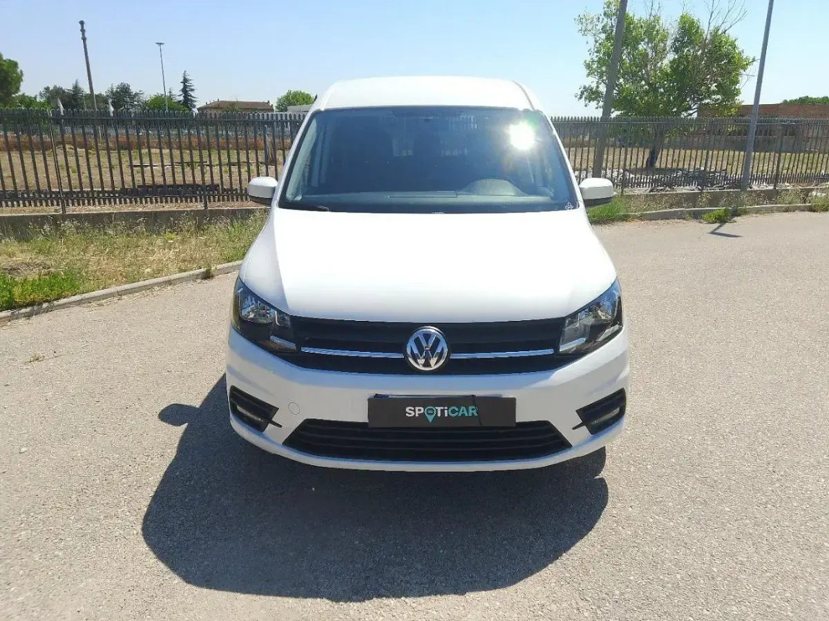 Usata VW Caddy 102 CV (75 kW) 2017 Bianco Monovolume