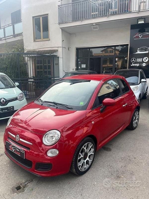 Usata Fiat 500S S 69 CV (50 kW) 2014 Rosso Utilitaria