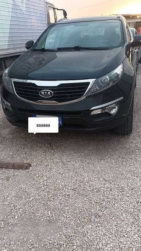 Usata Kia Sportage Active 116 CV (85 kW) 2011 Nero SUV