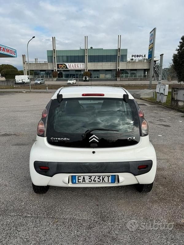 Usata Citroën C1 2008 Bianco Utilitaria