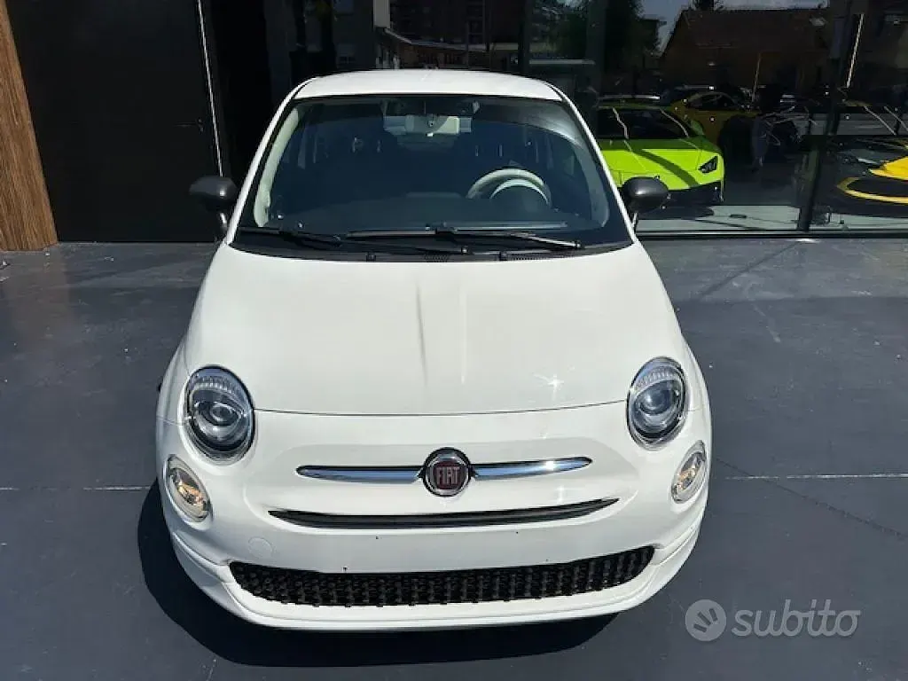 Usata Fiat 500 Lounge 69 CV (50 kW) 2023 Bianco pastello Utilitaria