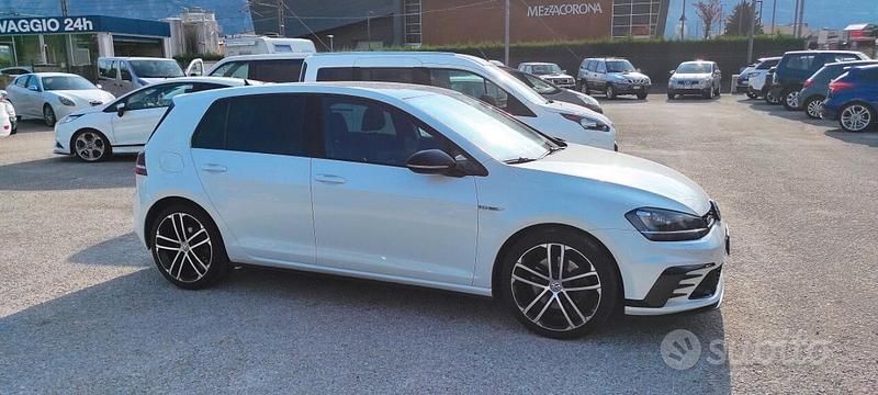 Usata VW Golf VII GTD 184 CV (135 kW) 2014 Bianco Berlina