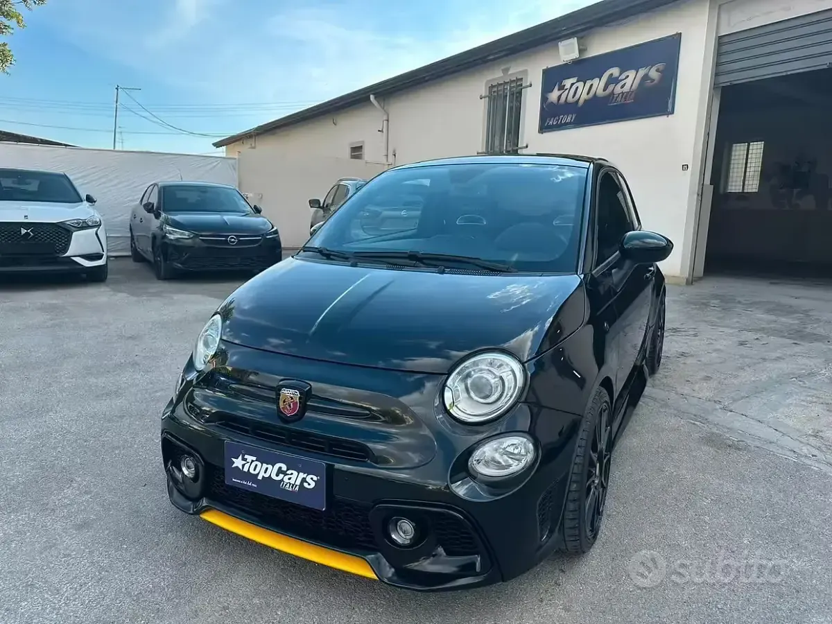 Usata Abarth 595 Competizione 180 CV (132 kW) 2018 Nero Utilitaria