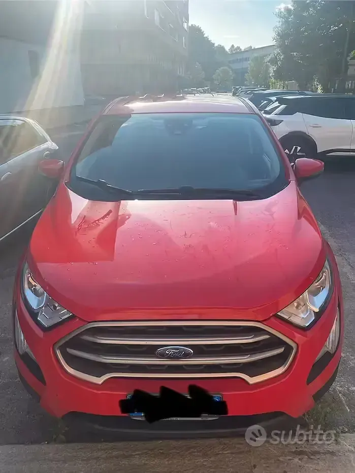 Usata Ford Ecosport 99 CV (72 kW) 2020 Rosso SUV