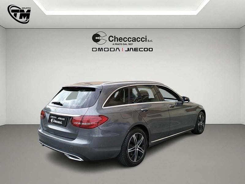 Usata Mercedes C200 184 CV (135 kW) 2020 Grigio Station wagon