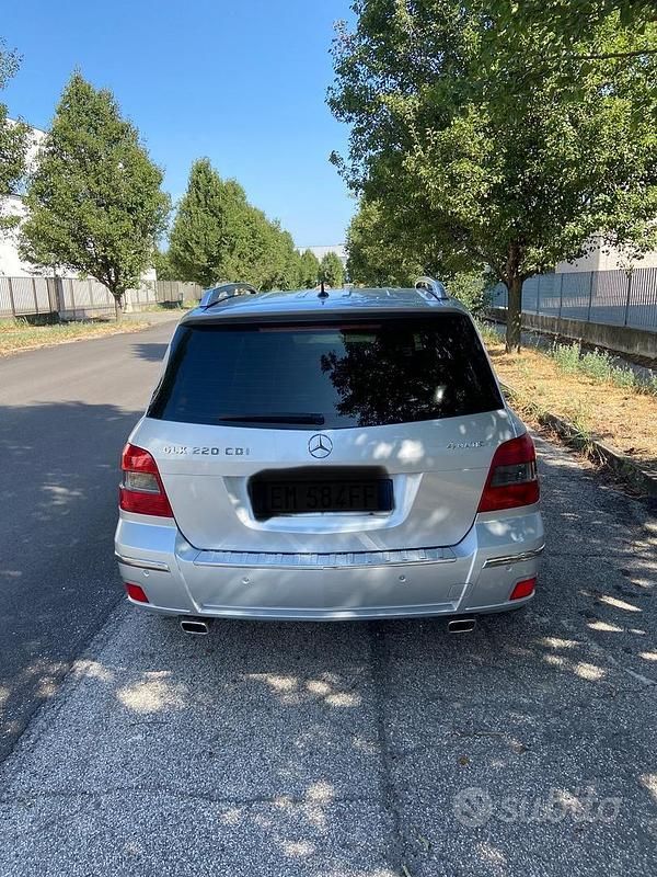 Usata Mercedes GLK220 170 CV (125 kW) 2012 Grigio SUV