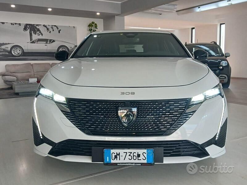 Usata Peugeot 308 GT 131 CV (96 kW) 2023 Bianco Berlina