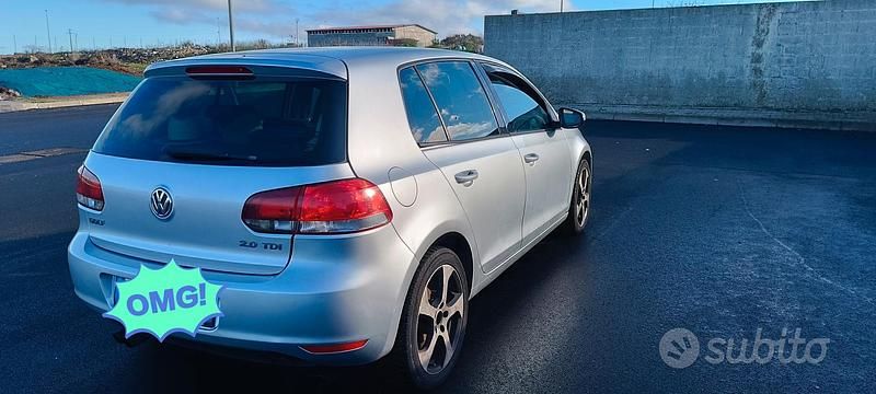Usata VW Golf VI Highline 140 CV (102 kW) 2009 Grigio Utilitaria