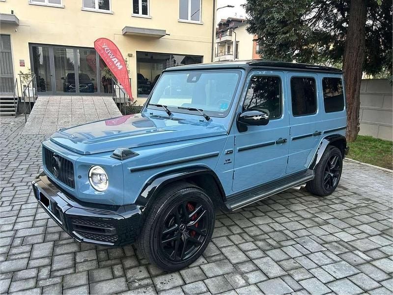 Blu/azzurro Usata 2021 Mercedes G63 AMG Premium Plus SUV | 136.999 € (Buon prezzo) - Immagine 1/4