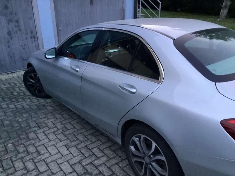 Usata Mercedes C220 Premium Plus 170 CV (125 kW) 2017 Argento Berlina