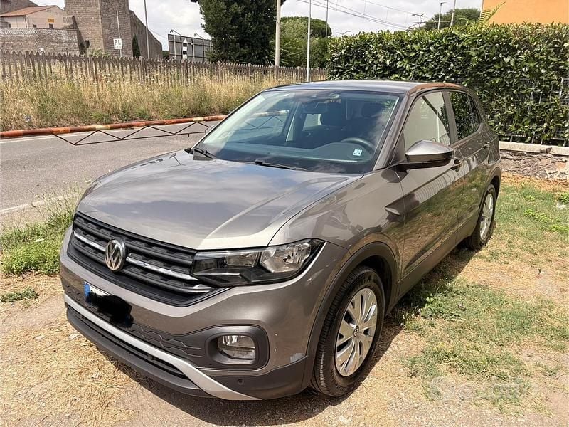 Grigio Usata 2020 VW T-Cross Style SUV | 13.500 € (Buon prezzo) - Immagine 1/4