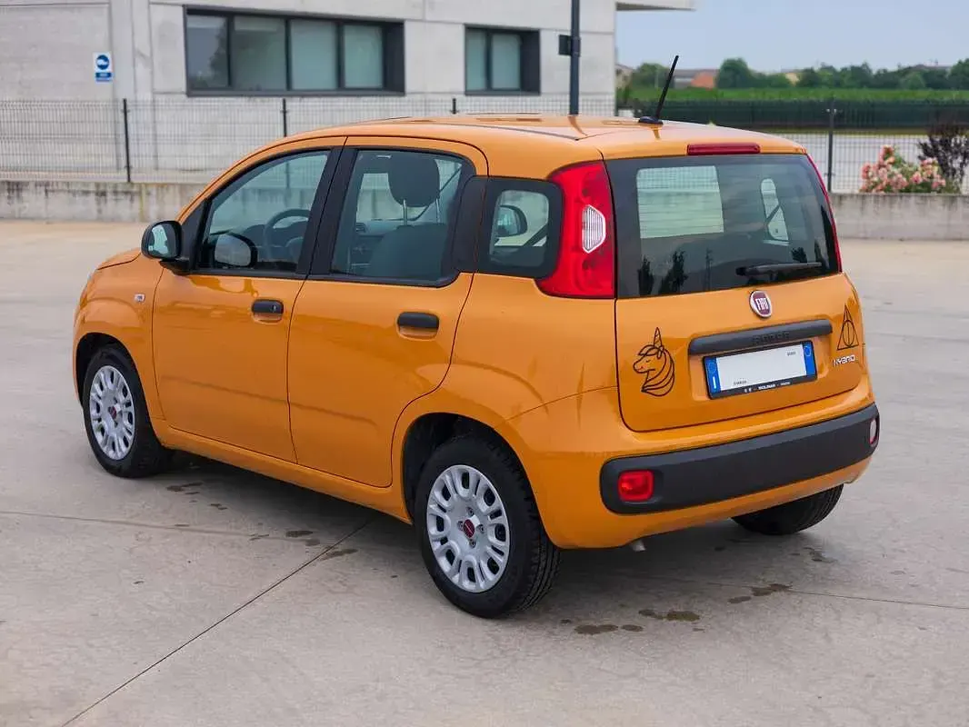 Usata Fiat Panda S 69 CV (50 kW) 2021 Arancione Utilitaria