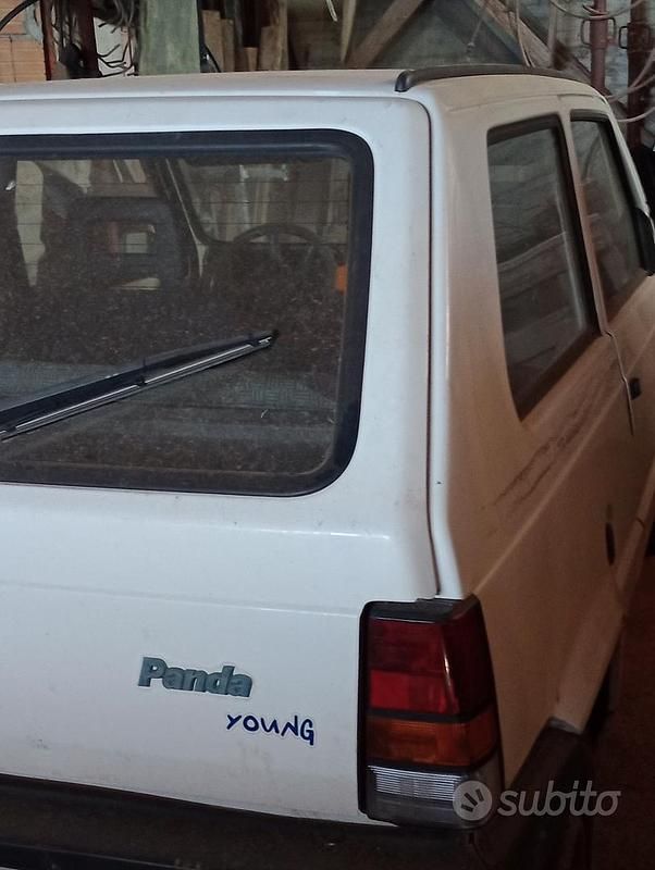 Usata Fiat Panda 1999 Bianco Utilitaria
