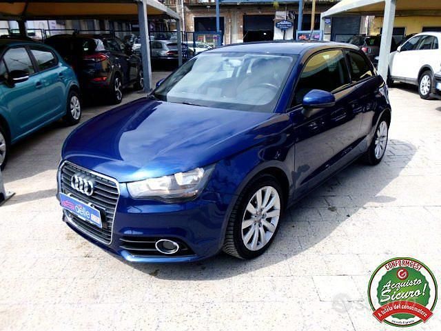 Usata Audi A1 Ambition 86 CV (63 kW) 2010 Blu Utilitaria