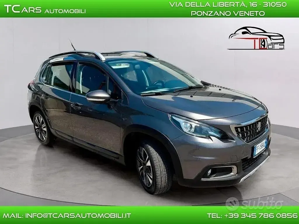 Usata Peugeot 2008 82 CV (60 kW) 2016 Grigio SUV