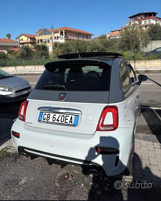 Usata Abarth 595 Turismo 165 CV (121 kW) 2020 Blu Berlina