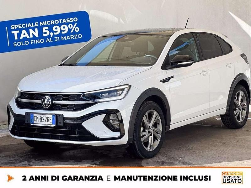 Usata VW Taigo R-line 110 CV (80 kW) 2023 Bianco SUV