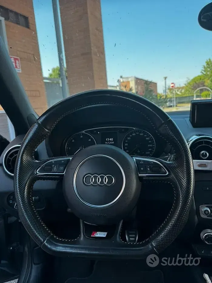 Usata Audi A1 S-Line 116 CV (85 kW) 2016 Nero Utilitaria