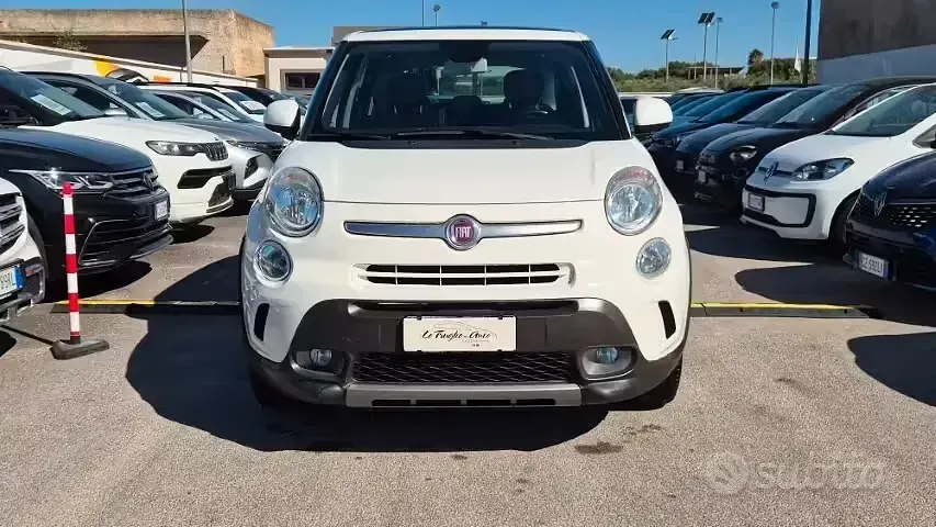 Usata Fiat 500L Trekking 95 CV (69 kW) 2016 Bianco Monovolume