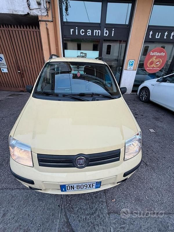 Usata Fiat Panda 2008 Giallo Utilitaria