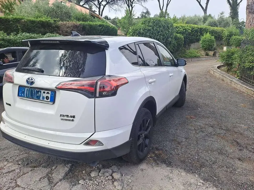 Usata Toyota RAV4 Hybrid Style 155 CV (114 kW) 2018 Bianco SUV
