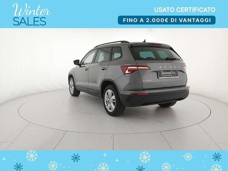 Usata Skoda Karoq Executive 150 CV (110 kW) 2024 Grigio graphite metallizzato SUV