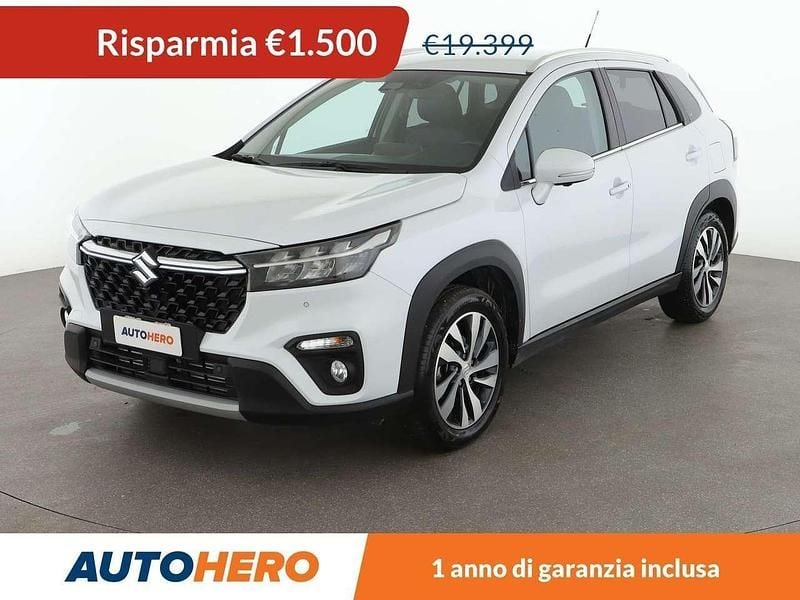 Bianco Usata 2022 Suzuki SX4 S-Cross SUV | 17.899 € (Ottimo prezzo) - Immagine 1/4