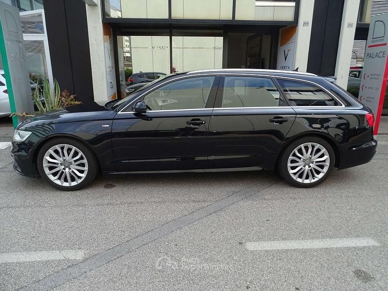 Usata Audi A6 S-Line 190 CV (139 kW) 2014 Nero Station wagon