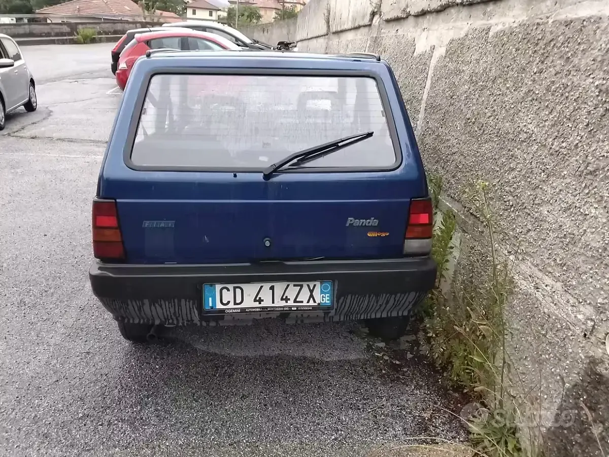 Usata Fiat Panda 54 CV (39 kW) 2003 Bluazzurro Utilitaria
