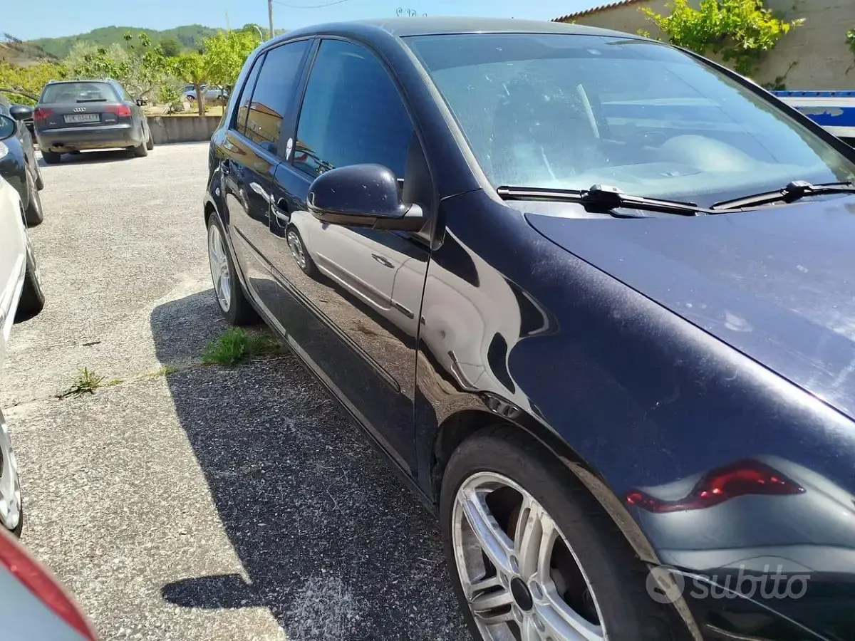Usata VW Golf V GT 140 CV (102 kW) 2007 Nero Berlina